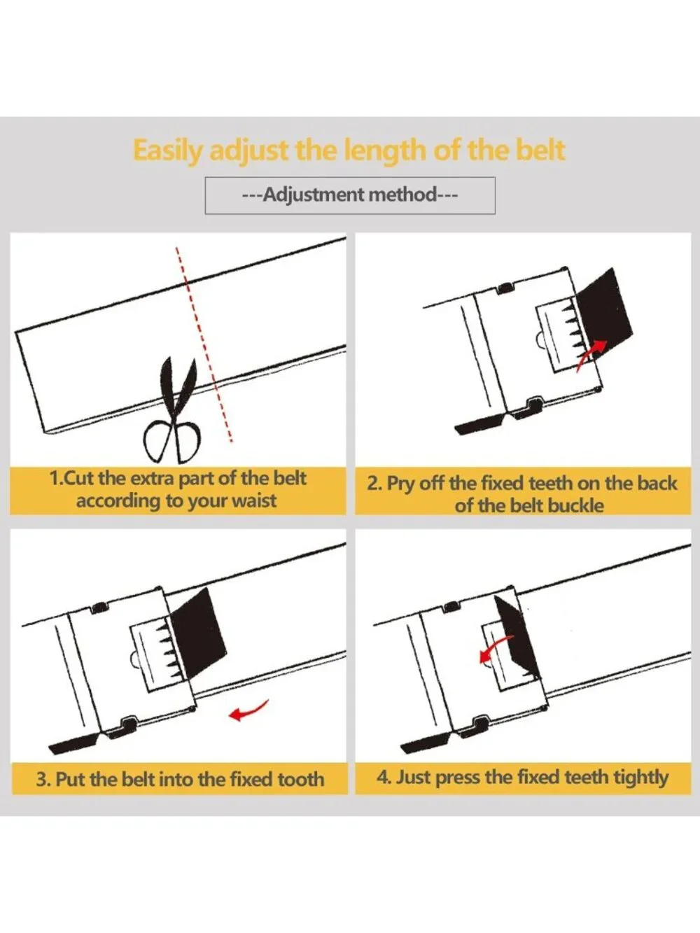 2-Pack Leather Ratchet Click Belts for Men, Adjustable Dress Belts in Gift Box
